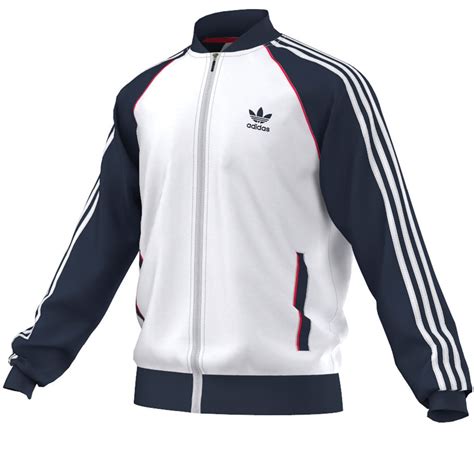 adidas trainingsjacke retro herre weiss|Adidas Trainingsjacken online kaufen .